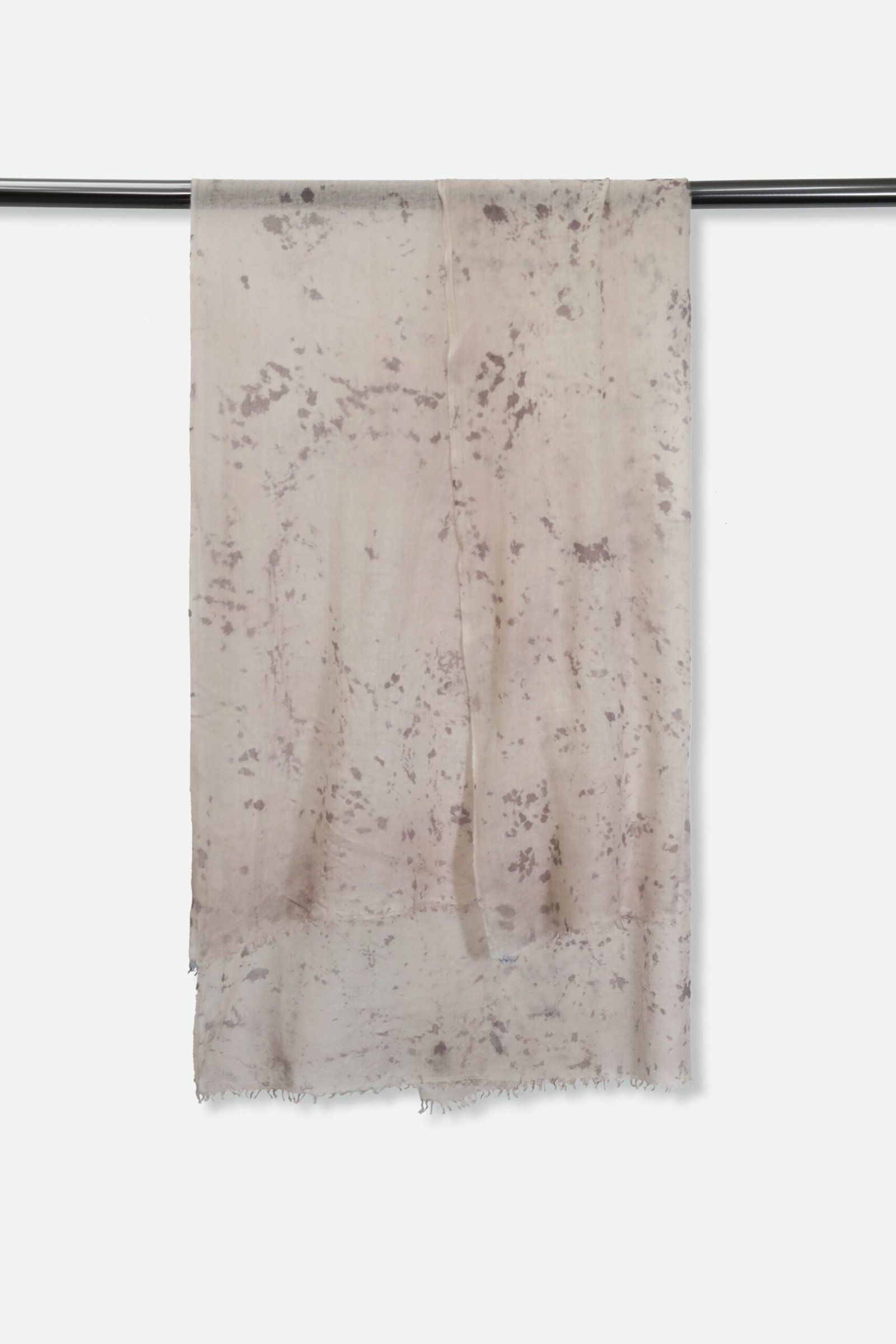 MALTED SCARF IN HAND DYED CASHMERE - Image 2